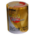 TDK DVD+R 16x branded, 100pk